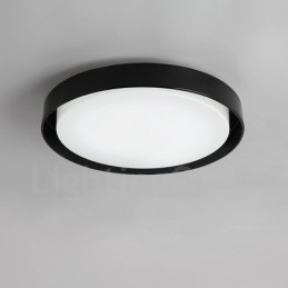 Designer Touch Decorative Modern Contemporary Integrated Metal Flush Mount Light