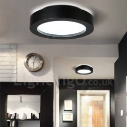 Designer Touch Decorative Modern Contemporary Integrated Metal Flush Mount Light