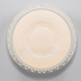 Designer Touch Decorative Modern Contemporary Integrated Metal Flush Mount Light