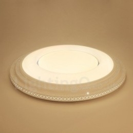 Designer Touch Decorative Modern Contemporary Integrated Metal Flush Mount Light