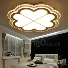 Designer Touch Decorative Modern Contemporary Integrated Metal Flush Mount Light