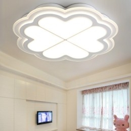 Designer Touch Decorative Modern Contemporary Integrated Metal Flush Mount Light