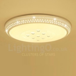 Designer Touch Decorative Modern Contemporary Integrated Flush Mount Light