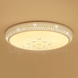 Designer Touch Decorative Modern Contemporary Integrated Flush Mount Light