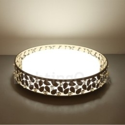 Designer Touch Decorative Modern Contemporary Integrated Metal Flush Mount Light