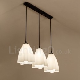 Designer Touch Decorative 3 Light Traditional Classic Integrated Metal Pendant Light