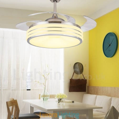Designer Touch Decorative Modern Contemporary Invisible Ceiling Fan Ceiling Fans