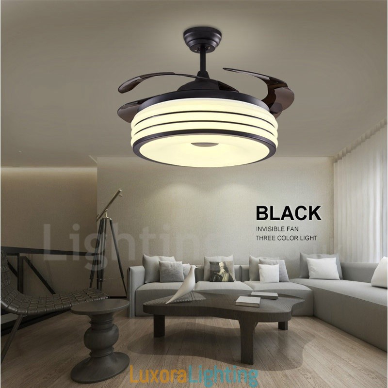 Designer Touch Decorative Modern Contemporary Invisible Ceiling Fan Ceiling Fans
