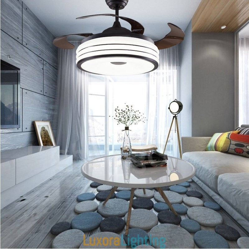 Designer Touch Decorative Modern Contemporary Invisible Ceiling Fan Ceiling Fans