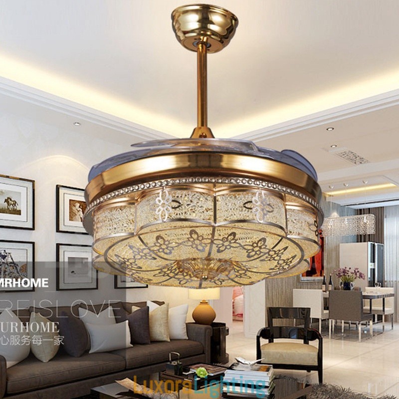 Designer Touch Decorative Modern Contemporary Invisible Ceiling Fan Ceiling Fans