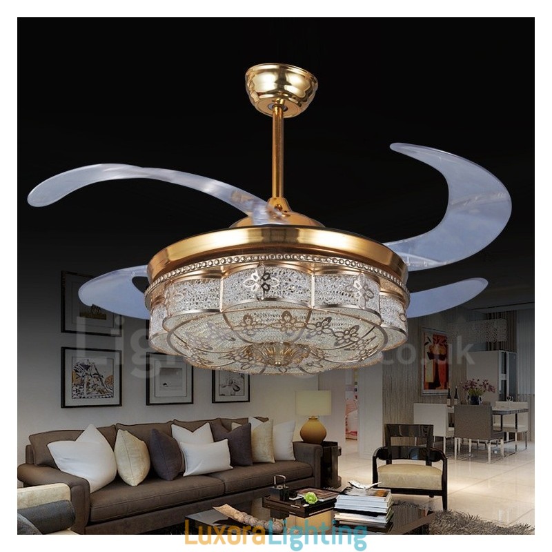 Designer Touch Decorative Modern Contemporary Invisible Ceiling Fan Ceiling Fans