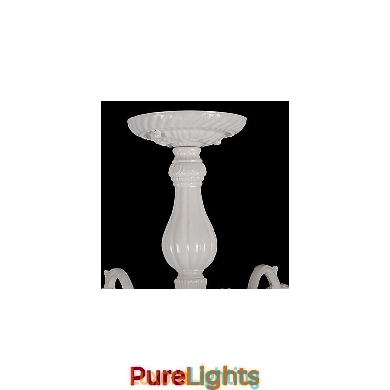 Designer Touch Decorative Flush Mount White European Retro Classic