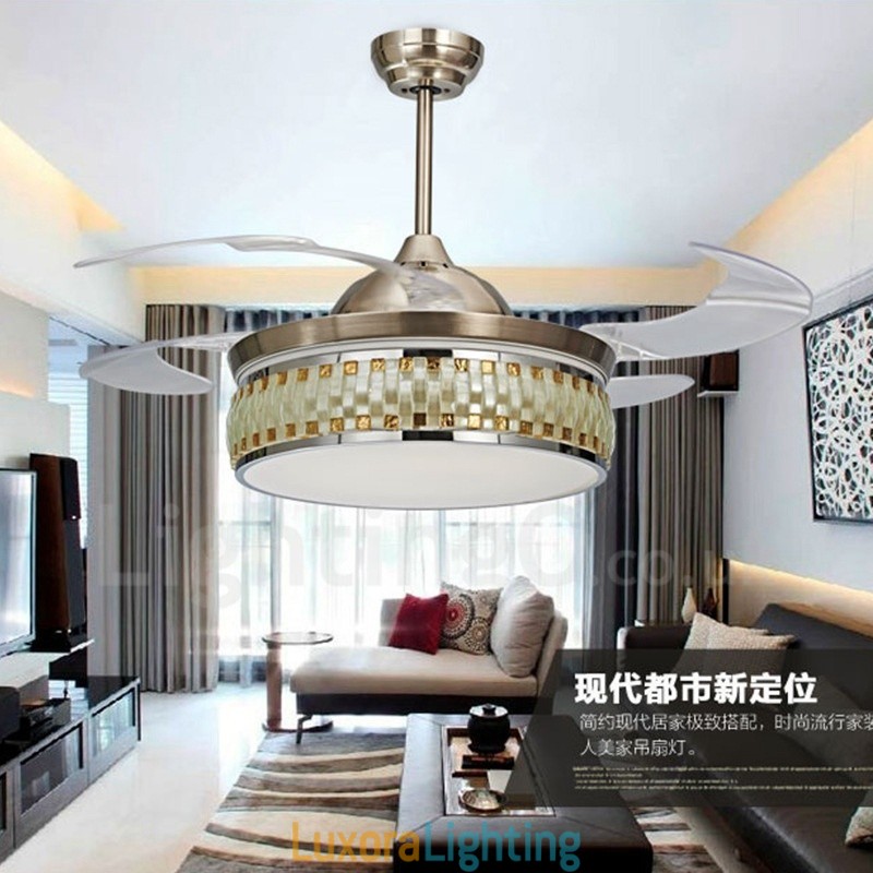 Designer Touch Decorative Modern Contemporary Invisible Ceiling Fan Ceiling Fans