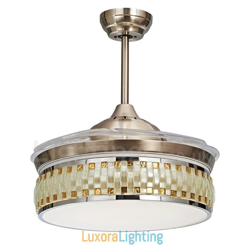 Designer Touch Decorative Modern Contemporary Invisible Ceiling Fan Ceiling Fans