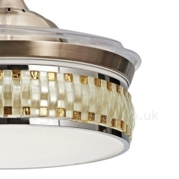 Designer Touch Decorative Modern Contemporary Invisible Ceiling Fan Ceiling Fans