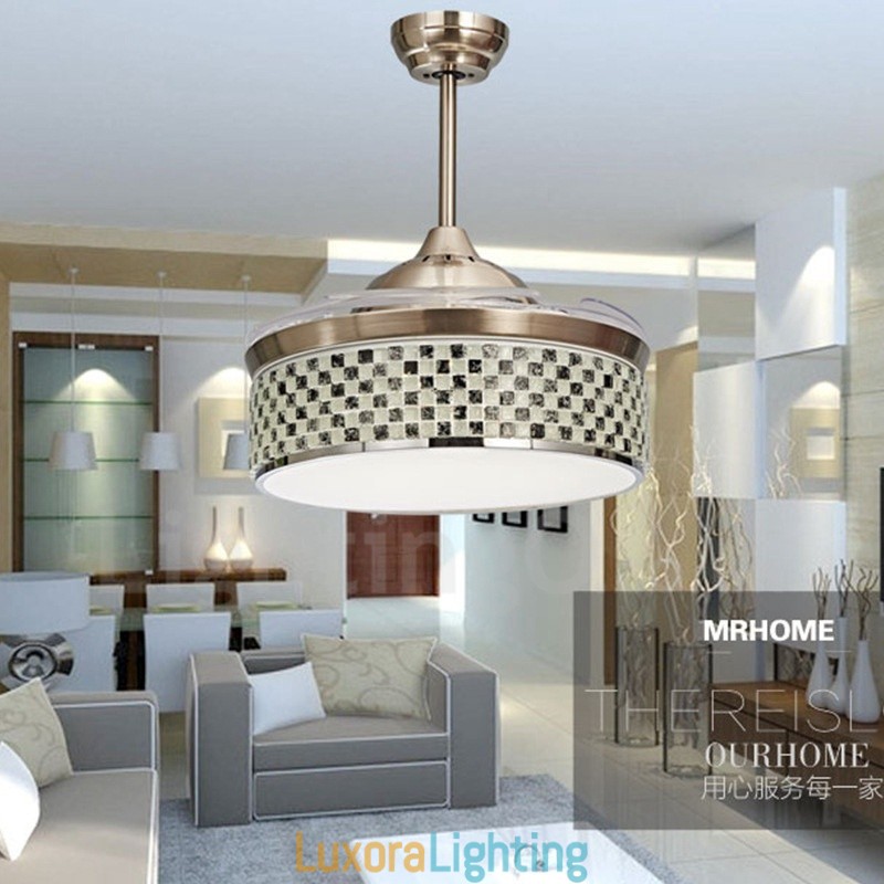 Designer Touch Decorative Modern Contemporary Invisible Ceiling Fan Ceiling Fans