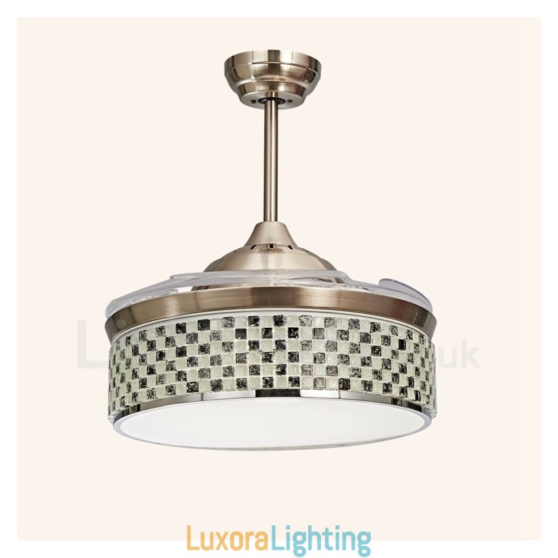 Designer Touch Decorative Modern Contemporary Invisible Ceiling Fan Ceiling Fans