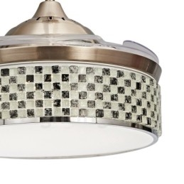 Designer Touch Decorative Modern Contemporary Invisible Ceiling Fan Ceiling Fans