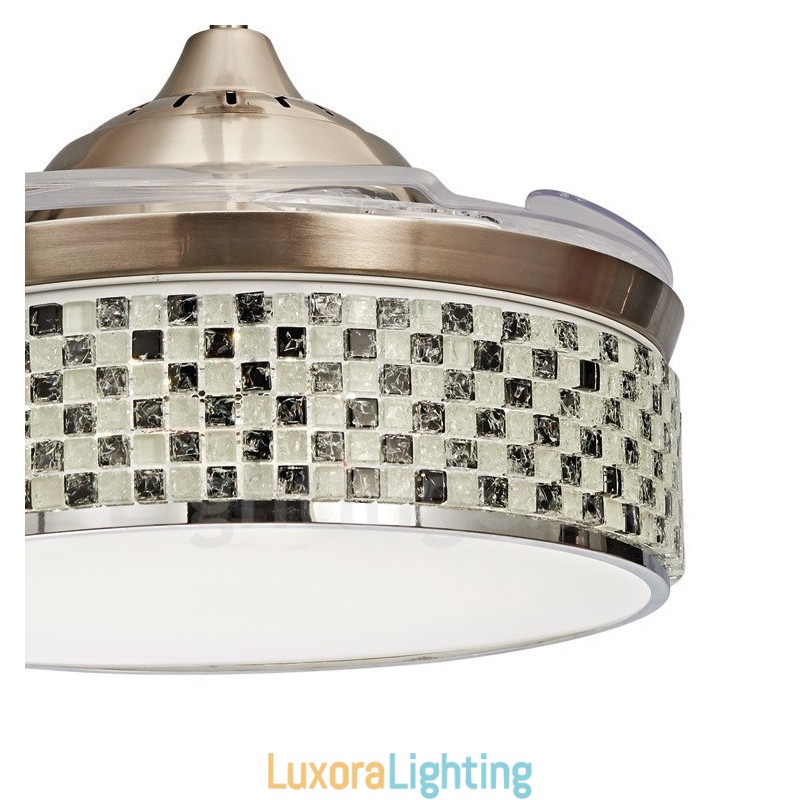 Designer Touch Decorative Modern Contemporary Invisible Ceiling Fan Ceiling Fans