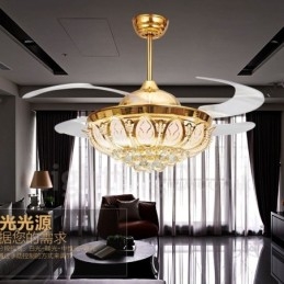 Designer Touch Decorative Traditional Classic Invisible Ceiling Fan Ceiling Fans