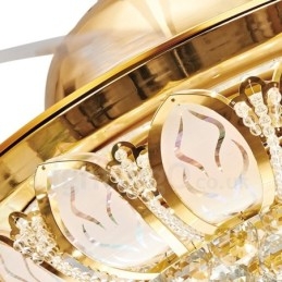 Designer Touch Decorative Traditional Classic Invisible Ceiling Fan Ceiling Fans