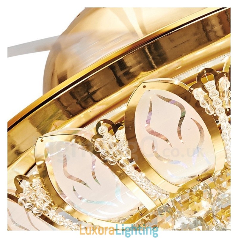 Designer Touch Decorative Traditional Classic Invisible Ceiling Fan Ceiling Fans