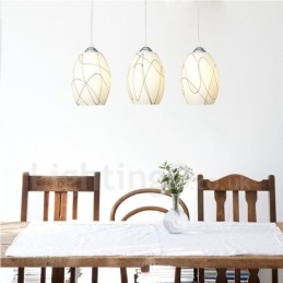 Designer Touch Decorative 3 Light Modern Contemporary Integrated Metal Pendant Light