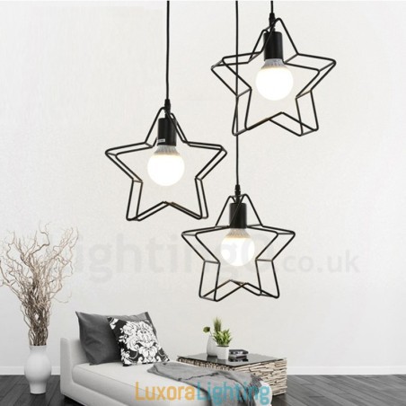 Designer Touch Decorative 3 Light Modern Contemporary Integrated Pendant Light