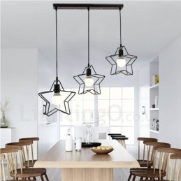 Designer Touch Decorative 3 Light Modern Contemporary Integrated Pendant Light
