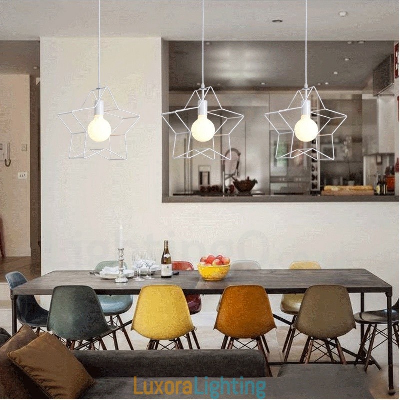 Designer Touch Decorative 3 Light Modern Contemporary Integrated Pendant Light