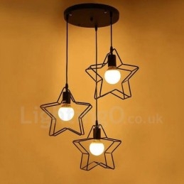 Designer Touch Decorative 3 Light Modern Contemporary Integrated Pendant Light