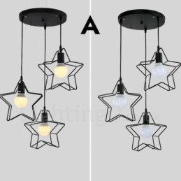 Designer Touch Decorative 3 Light Modern Contemporary Integrated Pendant Light