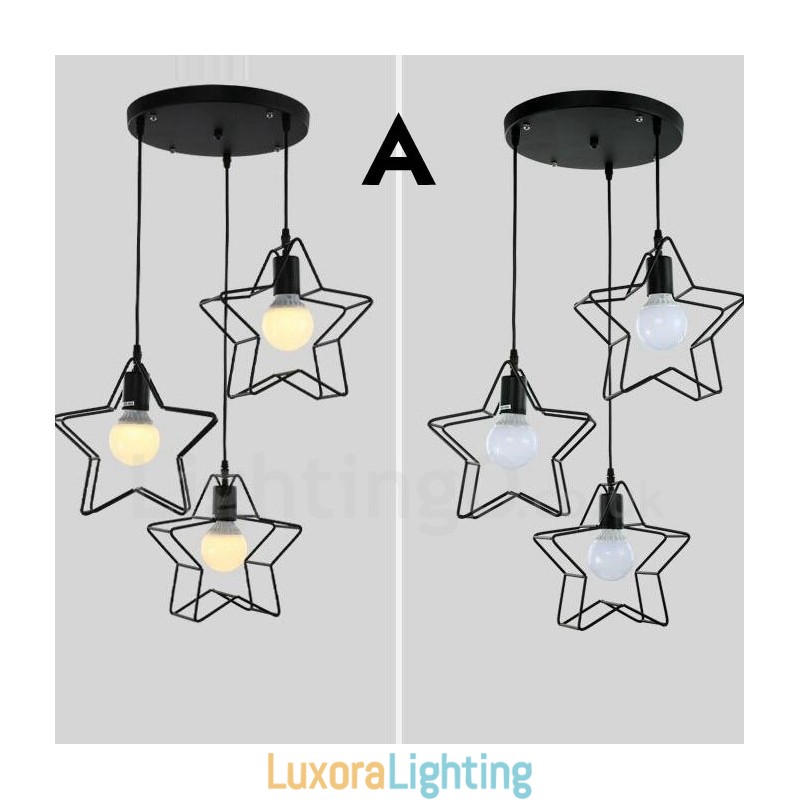 Designer Touch Decorative 3 Light Modern Contemporary Integrated Pendant Light