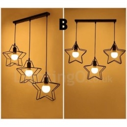 Designer Touch Decorative 3 Light Modern Contemporary Integrated Pendant Light