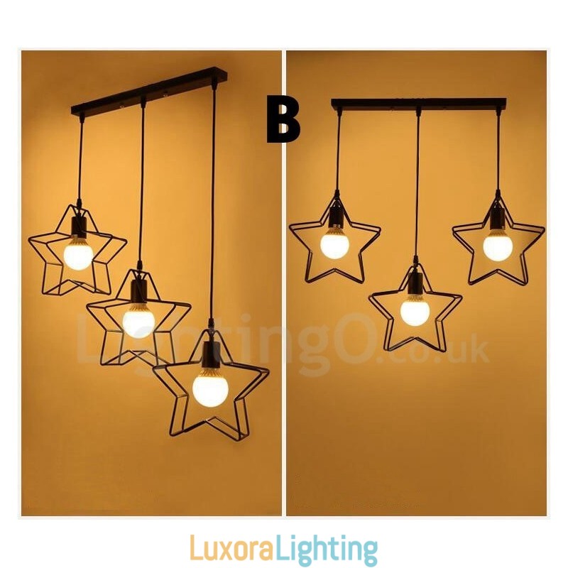 Designer Touch Decorative 3 Light Modern Contemporary Integrated Pendant Light