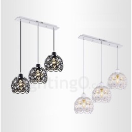 Designer Touch Decorative 3 Light Rustic Lodge Integrated Pendant Light