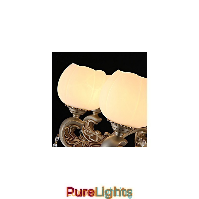 Designer Touch Decorative European style crystal pendant creative Korean American style zinc alloy Garden lights