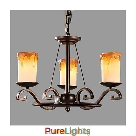 Designer Touch Decorative Study The Antique Candle lamp Iron Chandelier