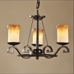 Designer Touch Decorative Study The Antique Candle lamp Iron Chandelier