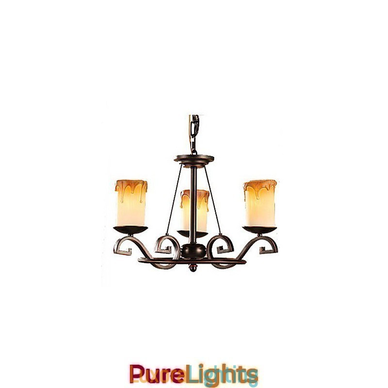 Designer Touch Decorative Study The Antique Candle lamp Iron Chandelier
