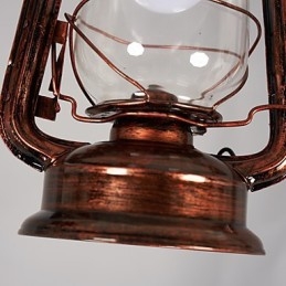 Designer Touch Decorative Rustic Lodge Vintage Retro Mini Style Metal Pendant Light