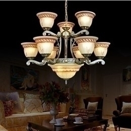 Designer Touch Decorative Chandelier Traditional Classic Vintage Retro Metal