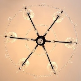 Designer Touch Decorative 6 Lights Crystal Chandelier Modern Contemporary Traditional Classic Rustic Lodge Vintage Retro