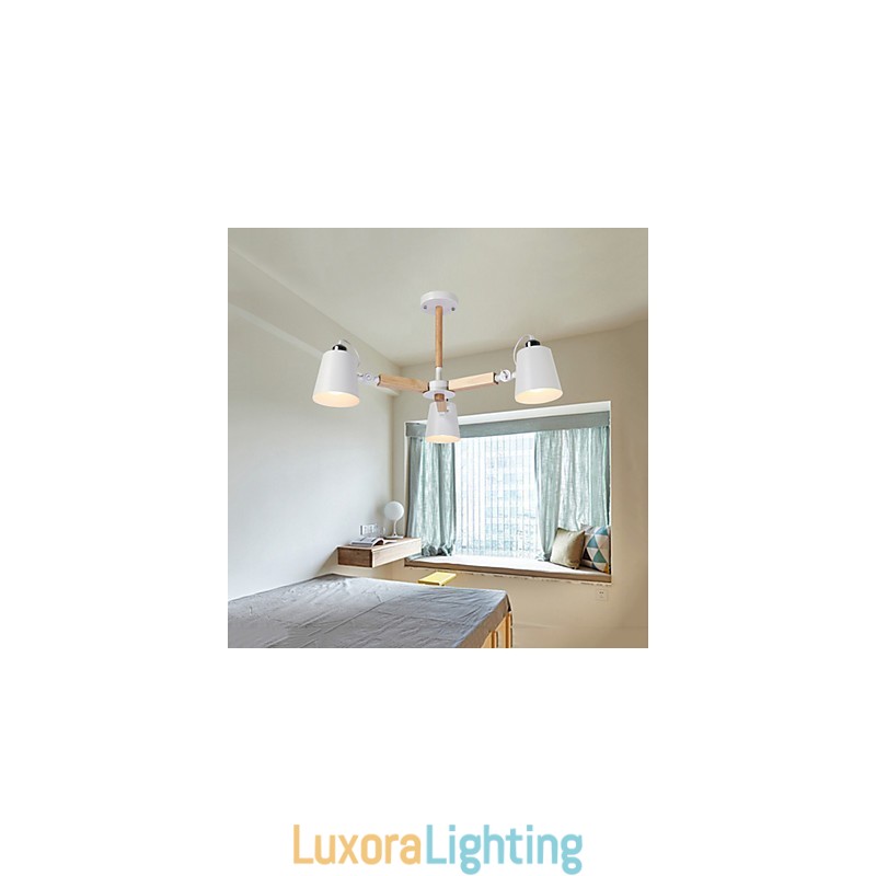 Designer Touch Decorative Vintage Painting Feature for Metal Chandelier