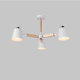 Designer Touch Decorative Vintage Painting Feature for Metal Chandelier