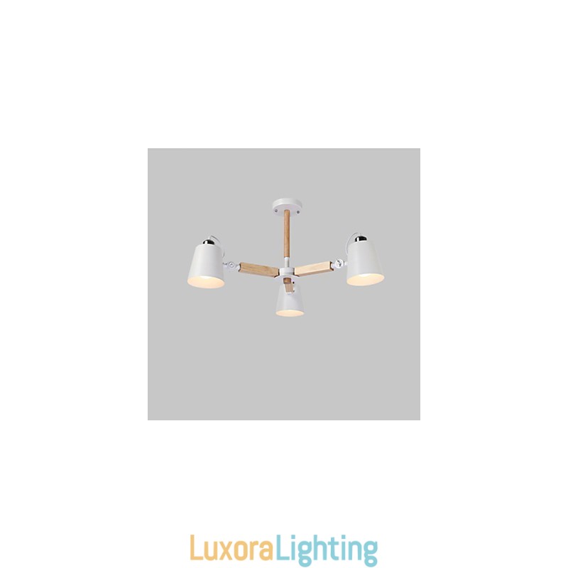 Designer Touch Decorative Vintage Painting Feature for Metal Chandelier