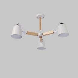 Designer Touch Decorative Vintage Painting Feature for Metal Chandelier