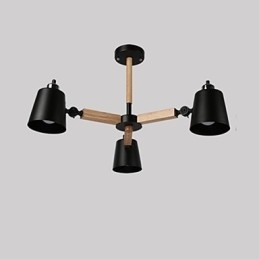 Designer Touch Decorative Vintage Painting Feature for Metal Chandelier