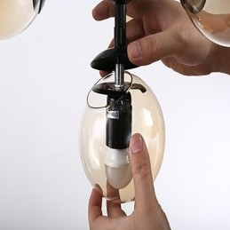 Designer Touch Decorative Traditional Classic Retro Painting Feature for Designers Metal Chandelier