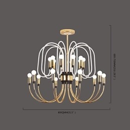 Designer Touch Decorative Modern Contemporary Chandelier Personalized Chandelier